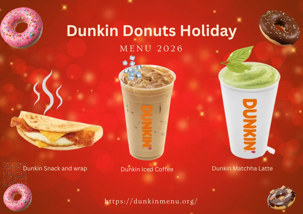 Dunkin Menu